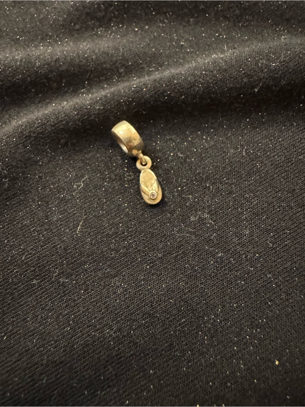 Pandora silver Flip Flop Dangle Charm